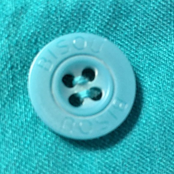 BISOU BISOU "Island Hopper" Turquoise Shorts - Picture 7 of 10